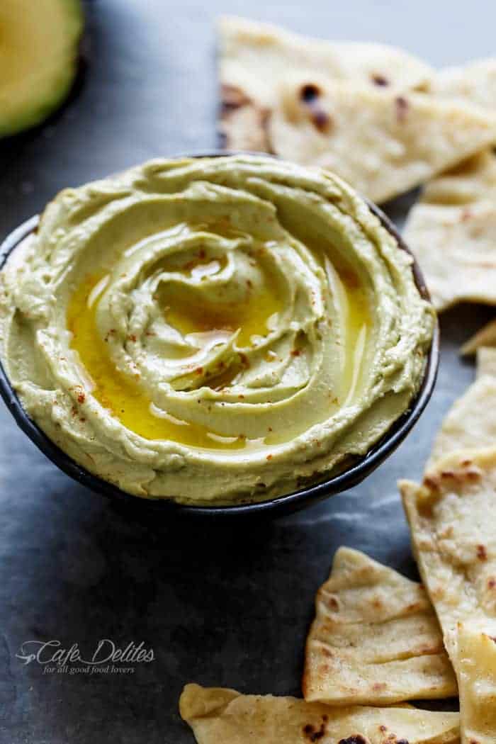 Have you ever just wanted the best of both worlds and ended up cramming them into one Avocado Hummus