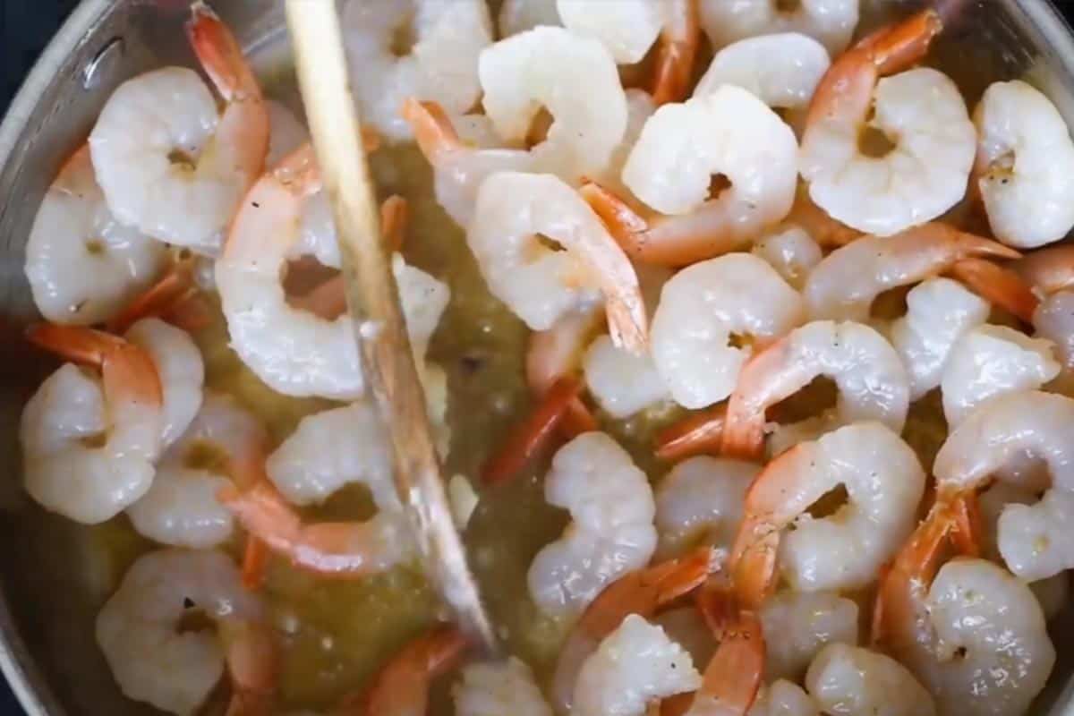 Added the shrimp. - 6