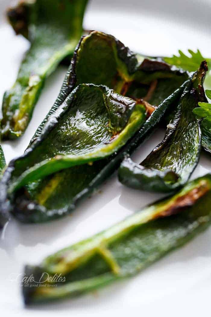  Poblano Peppers smothered in so much flavour Crispy Slow Cooker Carnitas (Mexican Pulled Pork)