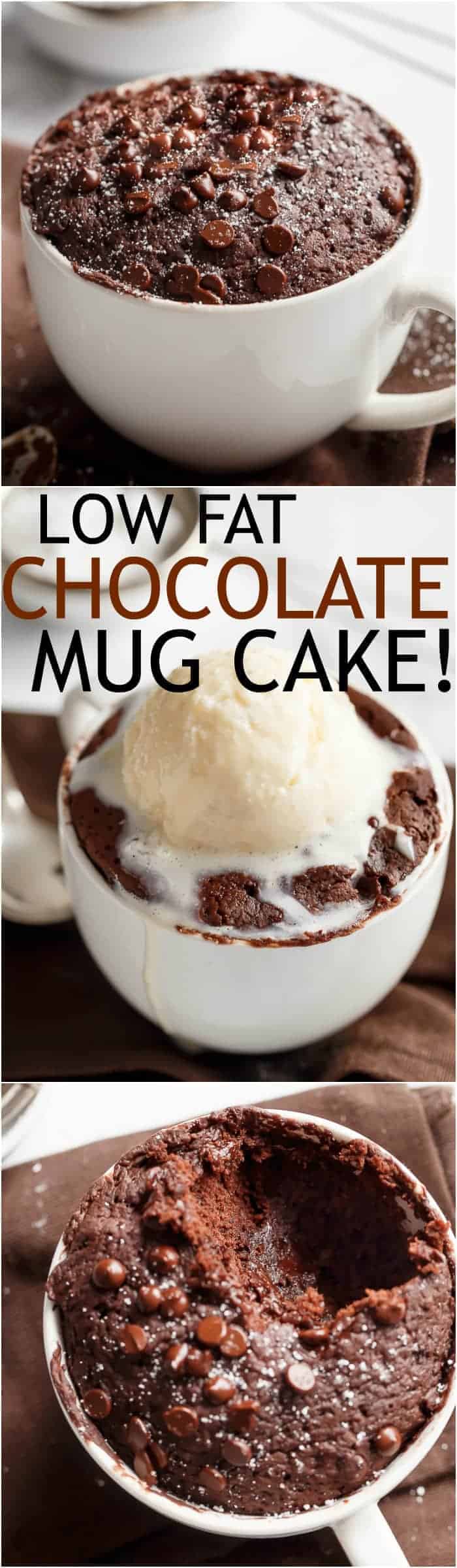 Low Fat Chocolate Mug Cake Cafe Delites