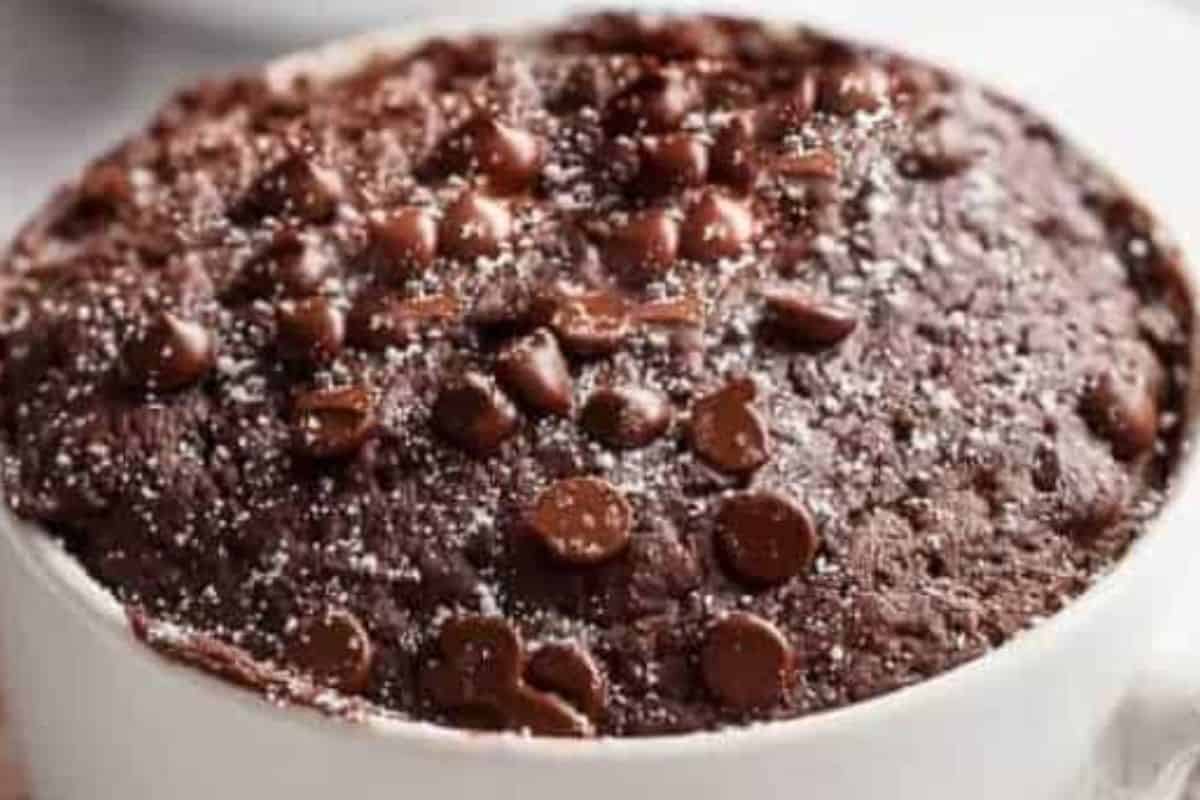 Microwave on High for 40 seconds, then gently touch the top to check doneness.