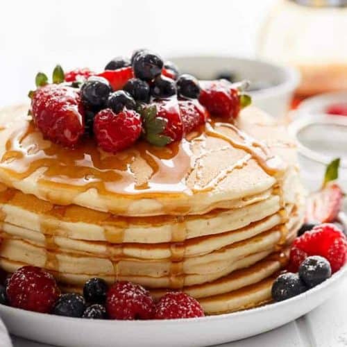 Easy 3-Ingredient Pancakes - Cafe Delites