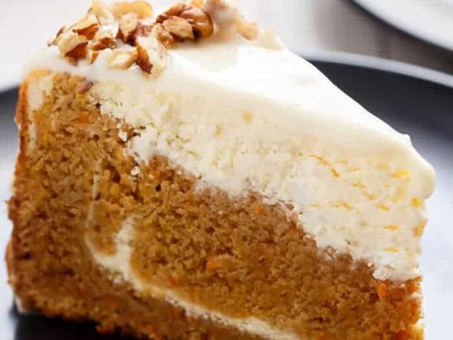 King Arthur Carrot Cake with Not Too Sweet Cream Cheese Frosting - Umami  Girl