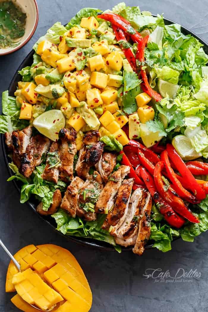 Crunchy Chicken & Mango Salad