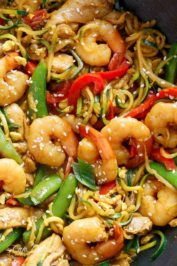  You may need to go grab yourself a coffee Singapore Zoodle Stir Fry With Chicken + IG GIVEAWAY