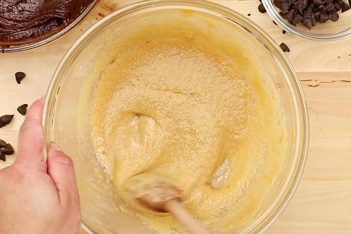 Soft dough in a bowl. - 7