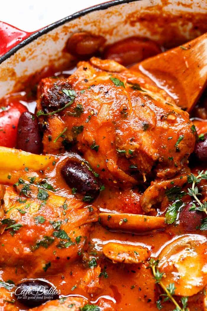 chicken cacciatore recipe slow cooker