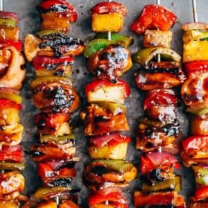 hawaiian-chicken-and-bacon-pineapple-skewers