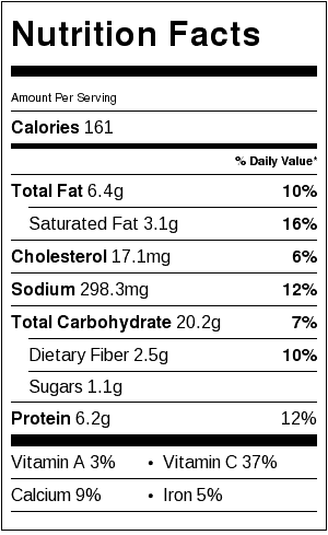 cheesy-bacon-smashed-potatoes-nutrition-label