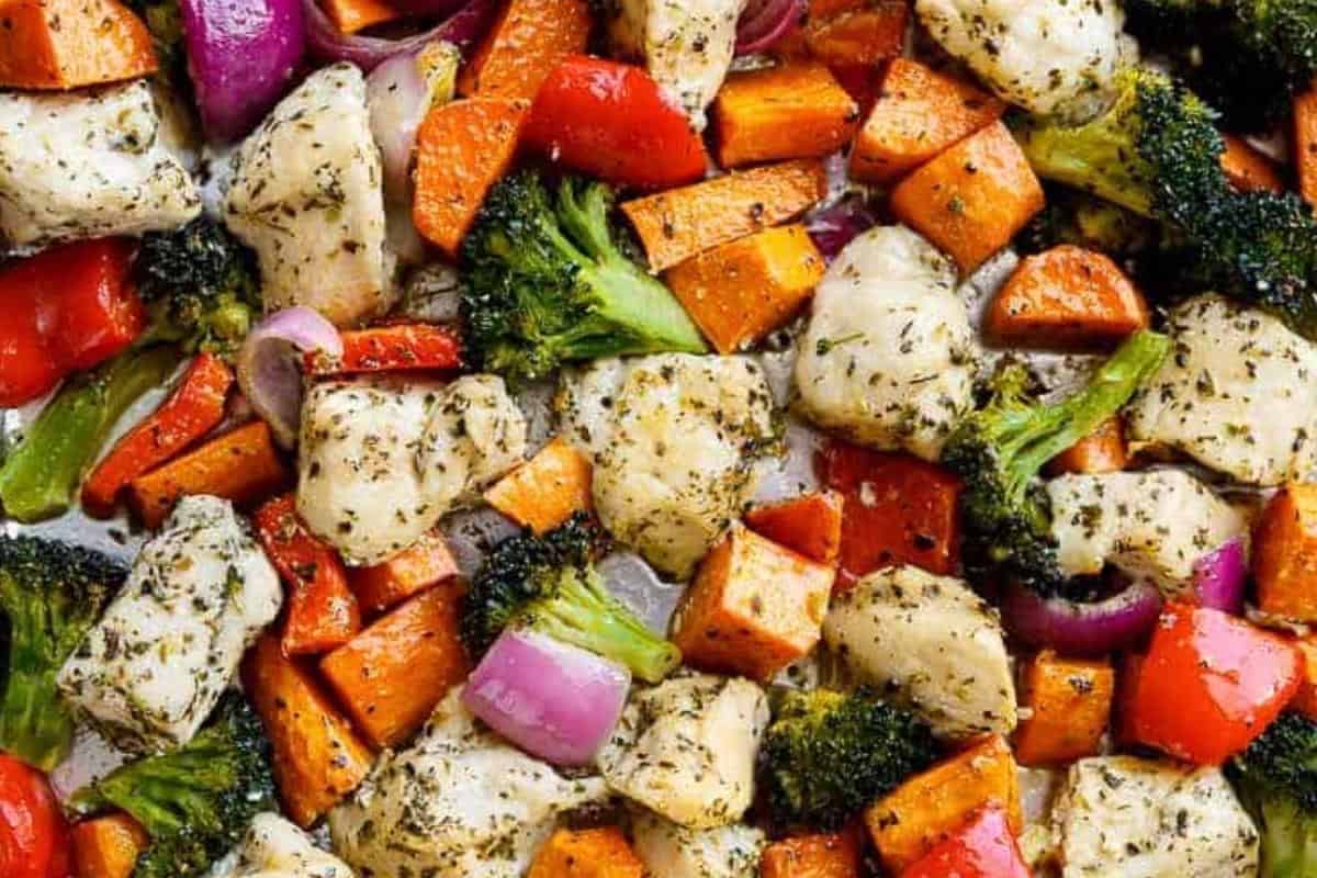 Let the Sweet Potato with Chicken rest for a few minutes - 9