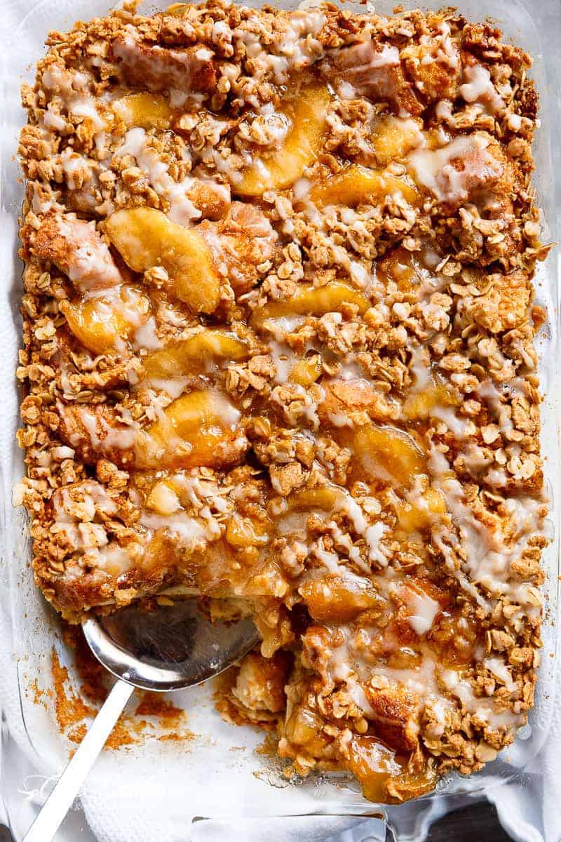 Apple Pie French Toast Casserole Recipe for a Sweet Breakfast - Get it on Fox News!