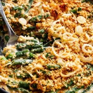 Green Bean Casserole with Parmesan