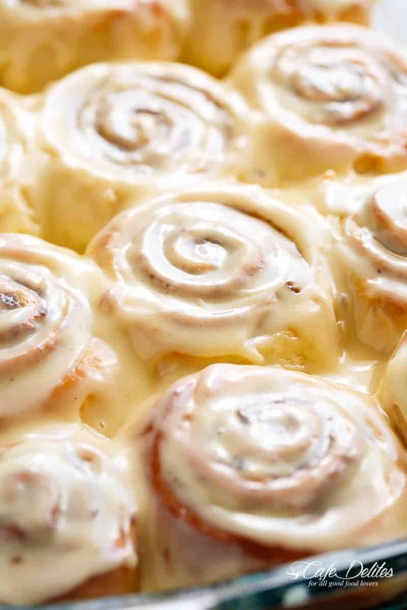 Soft & Gooey Homemade Cinnamon Rolls