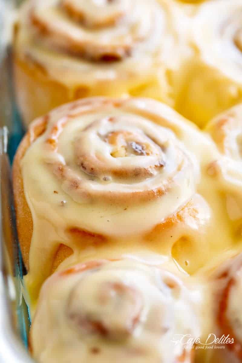 Soft Cinnamon Rolls - Cafe Delites