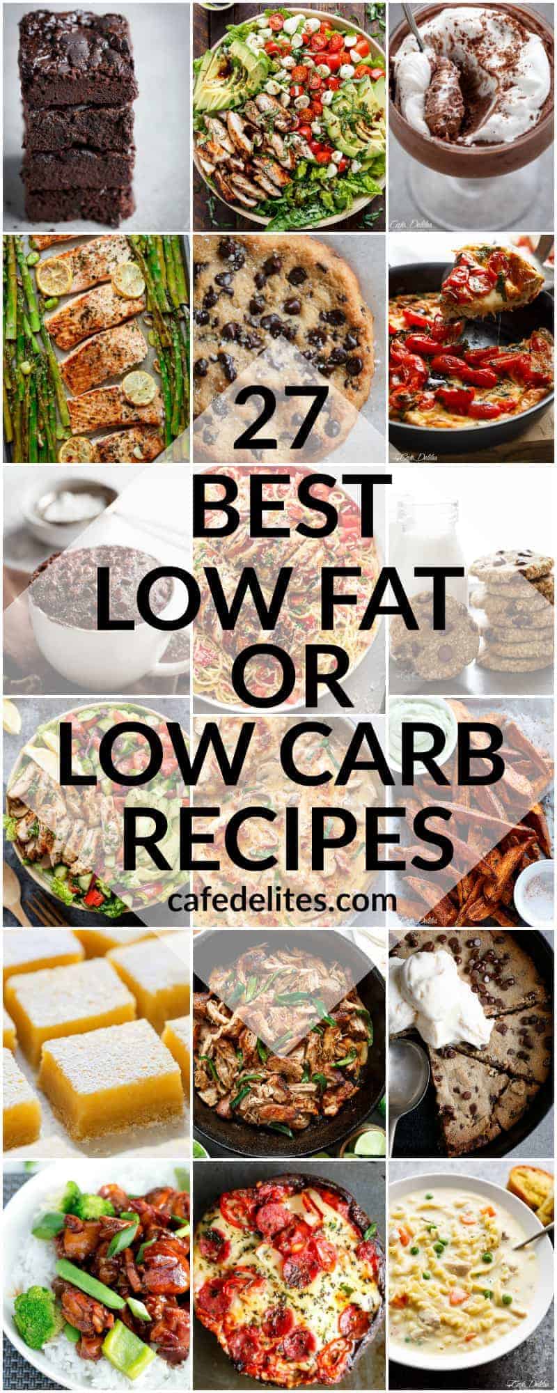 Low Fat & Low Carb Recipes