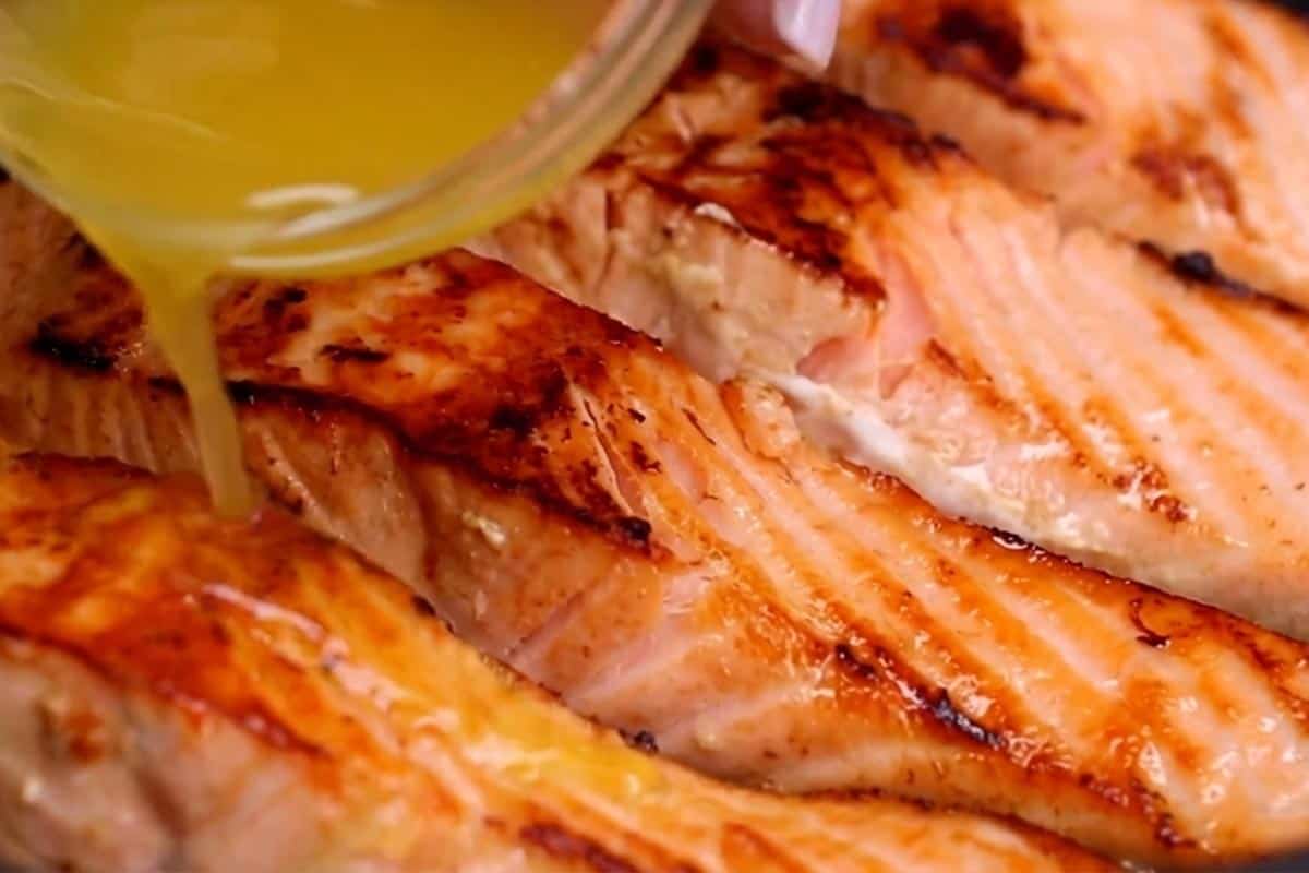 Adding the orange juice. - 4