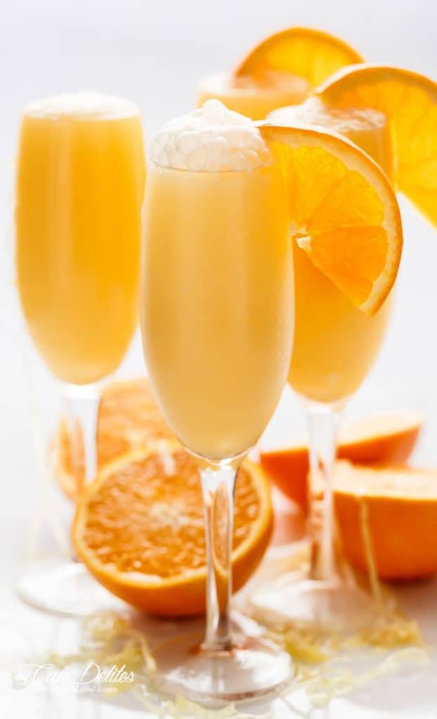 Orange Creamsicle Mimosas Cafe Delites
