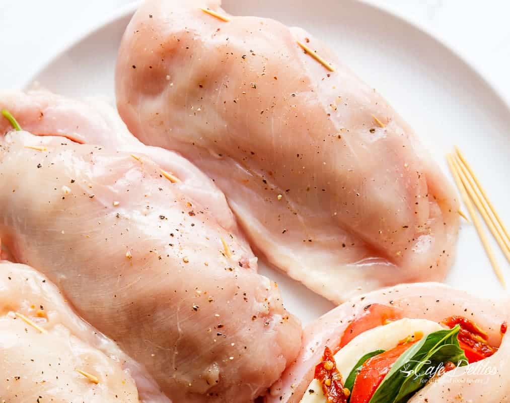 Caprese Stuffed Balsamic Chicken Cafe Delites