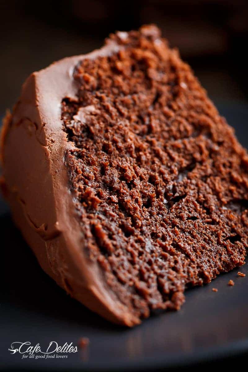 Chocolate Fudge Cake - Crumbs and Corkscrews