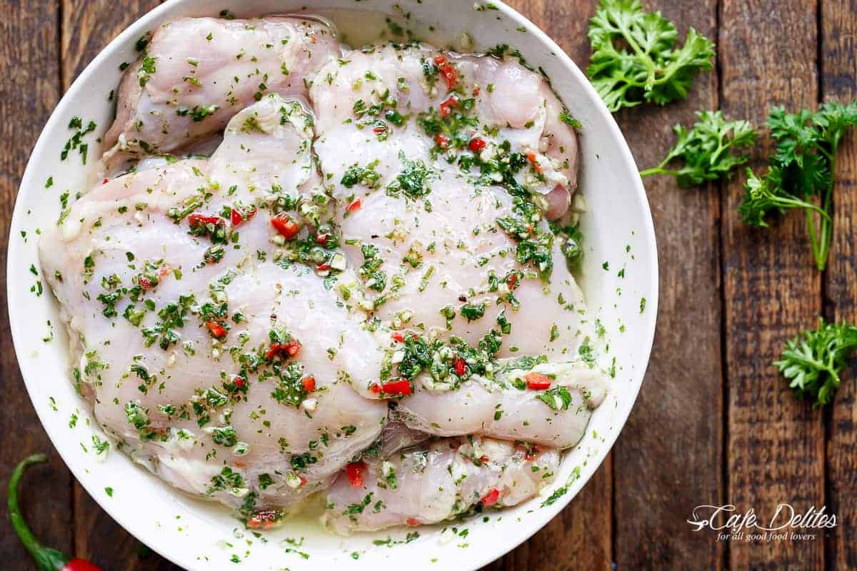 Grilled Chimichurri Chicken Avocado Salad is another meal in a salad Grilled Chimichurri Chicken Avocado Salad