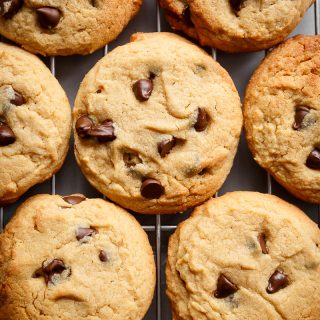 Soft Peanut Butter Cookies are crispy on the outside, soft and chewy on the inside, and ready in 15 minutes! NO CHILL TIME REQUIRED! YEARS to PERFECT! | https://cafedelites.com