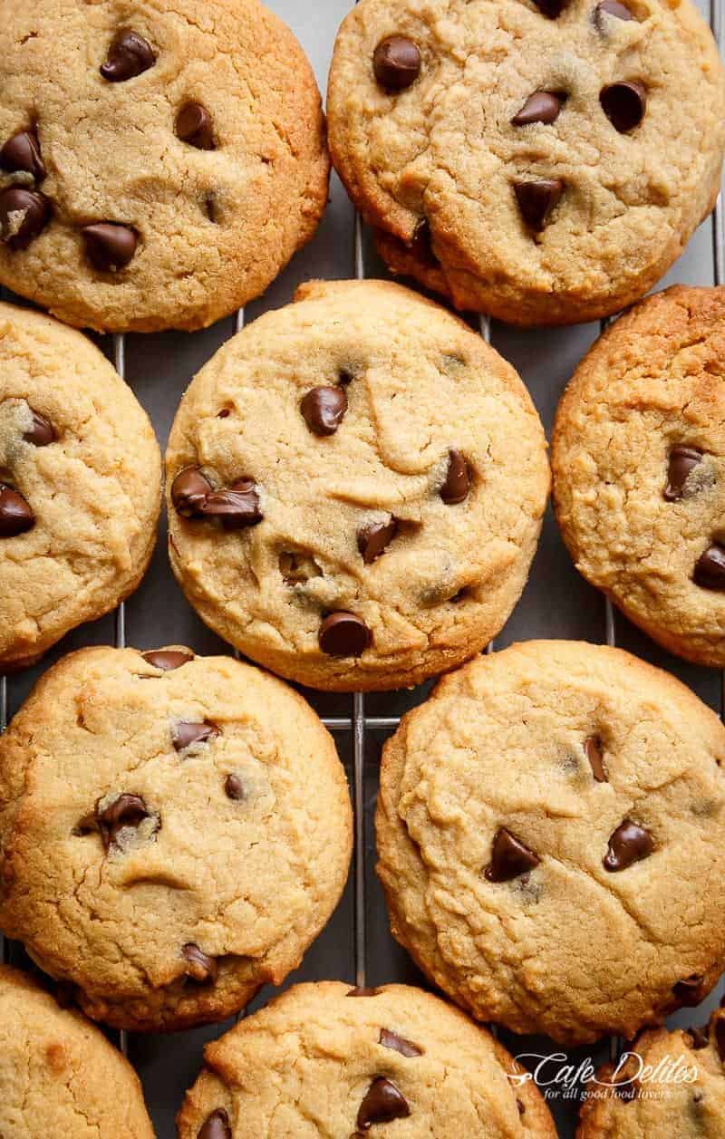 Soft Peanut Butter Cookies are crispy on the outside Soft Peanut Butter Cookies