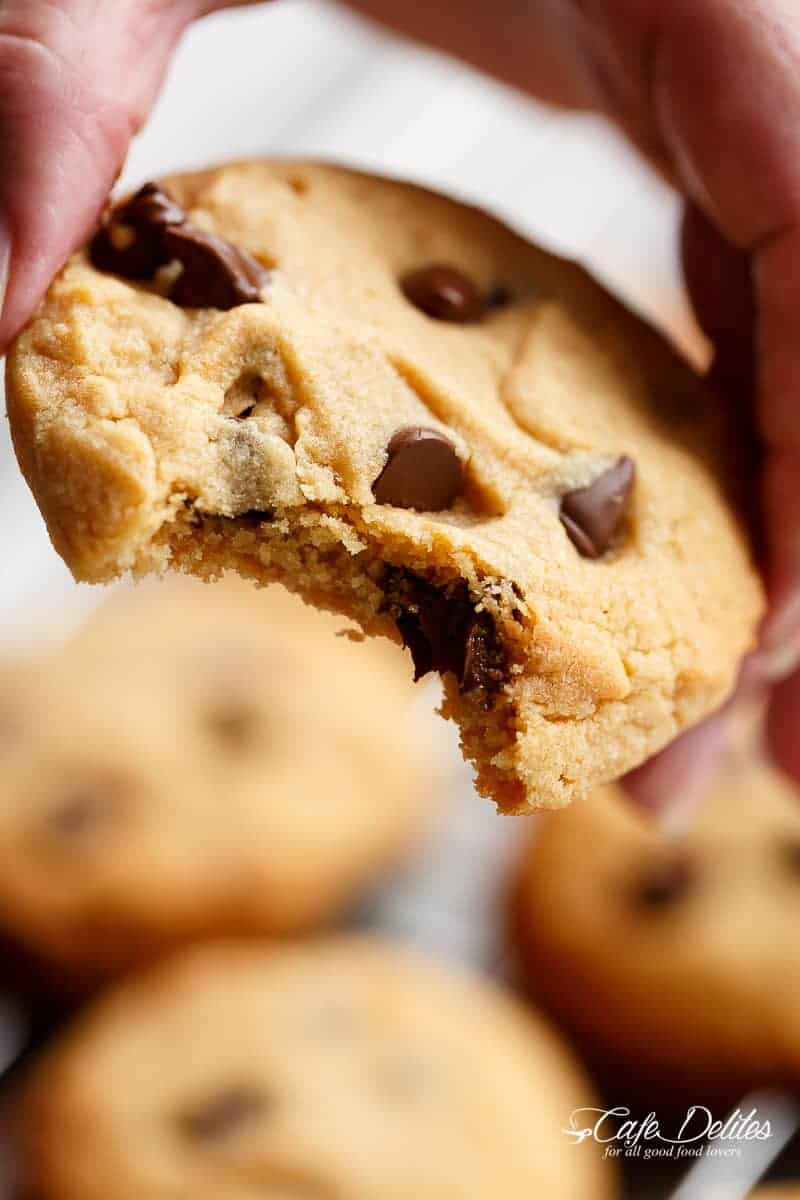 Soft Peanut Butter Cookies are crispy on the outside, soft and chewy on the inside, and ready in 15 minutes! NO CHILL TIME REQUIRED! YEARS to PERFECT! | https://cafedelites.com