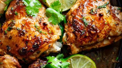 Cilantro Lime Chicken Thighs - Damn Delicious