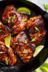 Flavour packed Honey Garlic Sriracha Chicken, made with the easiest, and most delicious marinade/dipping sauce! Restaurant quality chicken made right at home! | https://cafedelites.com