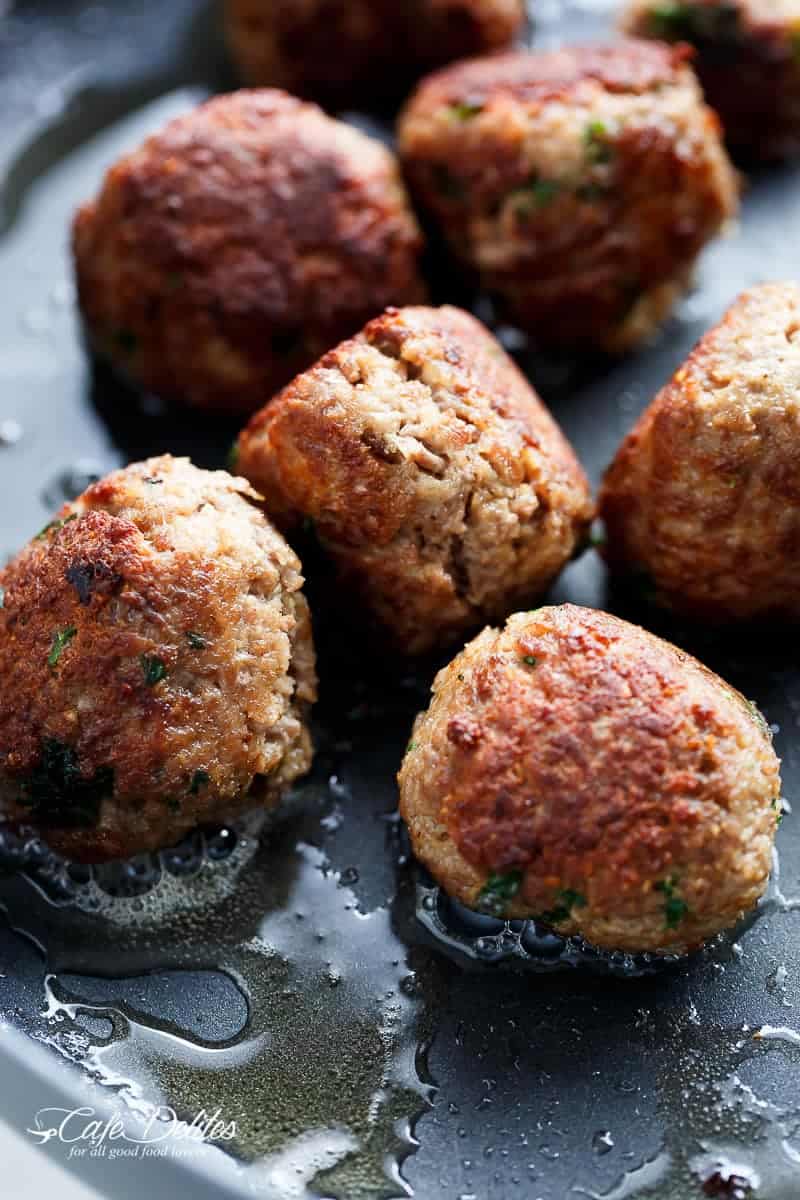 The Best Swedish Meatballs Recipe - Pinch of Yum