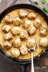 This Swedish Meatballs recipe has been passed down from a Swedish grandmother! The best Swedish meatballs recipe you'll ever try! Better than Ikea! | https://cafedelites.com