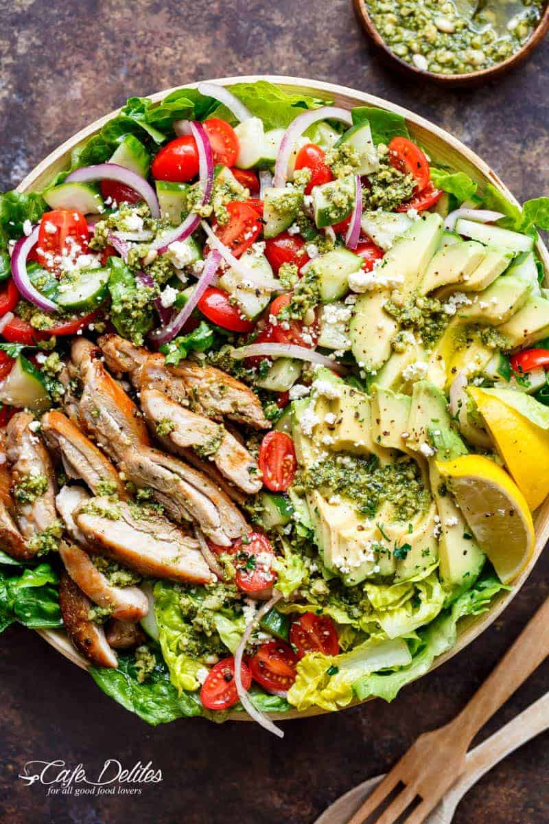  From Pesto Grilled Chicken Salad and Crispy Smashed Potatoes Meal Plan Week 19