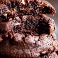 Best Fudgy Chocolate Brownie Cookies are a one bowl wonder ready in minutes, and named better than a brownie cookie! They disappear in seconds!