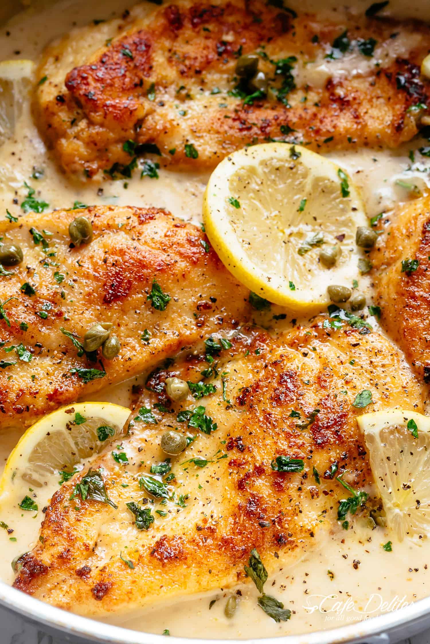 This Creamy Lemon Parmesan Chicken is out of this world AND A HUGE reader favourite Creamy Lemon Parmesan Chicken (WITH VIDEO)