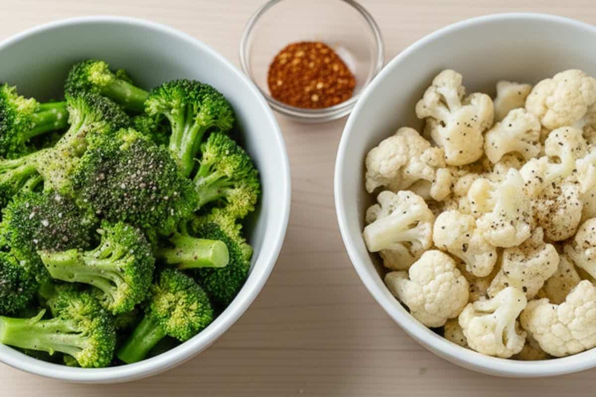 Prepared the vegetables. - 8