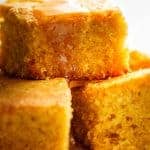 Classic Sweet Easy Buttermilk Cornbread with a hint of honey is the perfect side to chili Easy Buttermilk Cornbread (Best Sweet Cornbread)