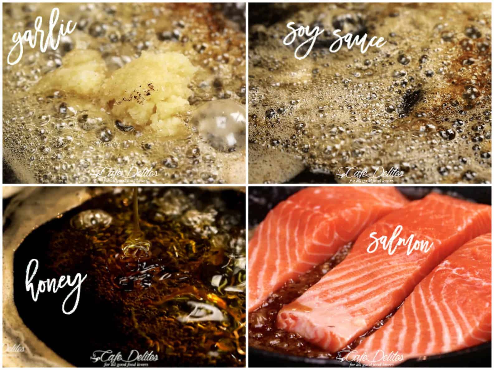 How to make Honey Garlic Salmon in a skillets