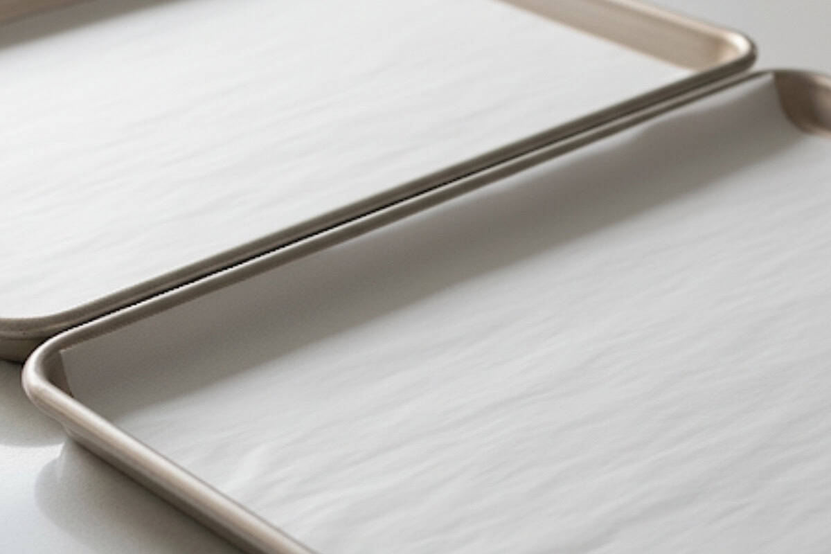 Line two large baking sheets with parchment and preheat oven to 200°C | 400°F.