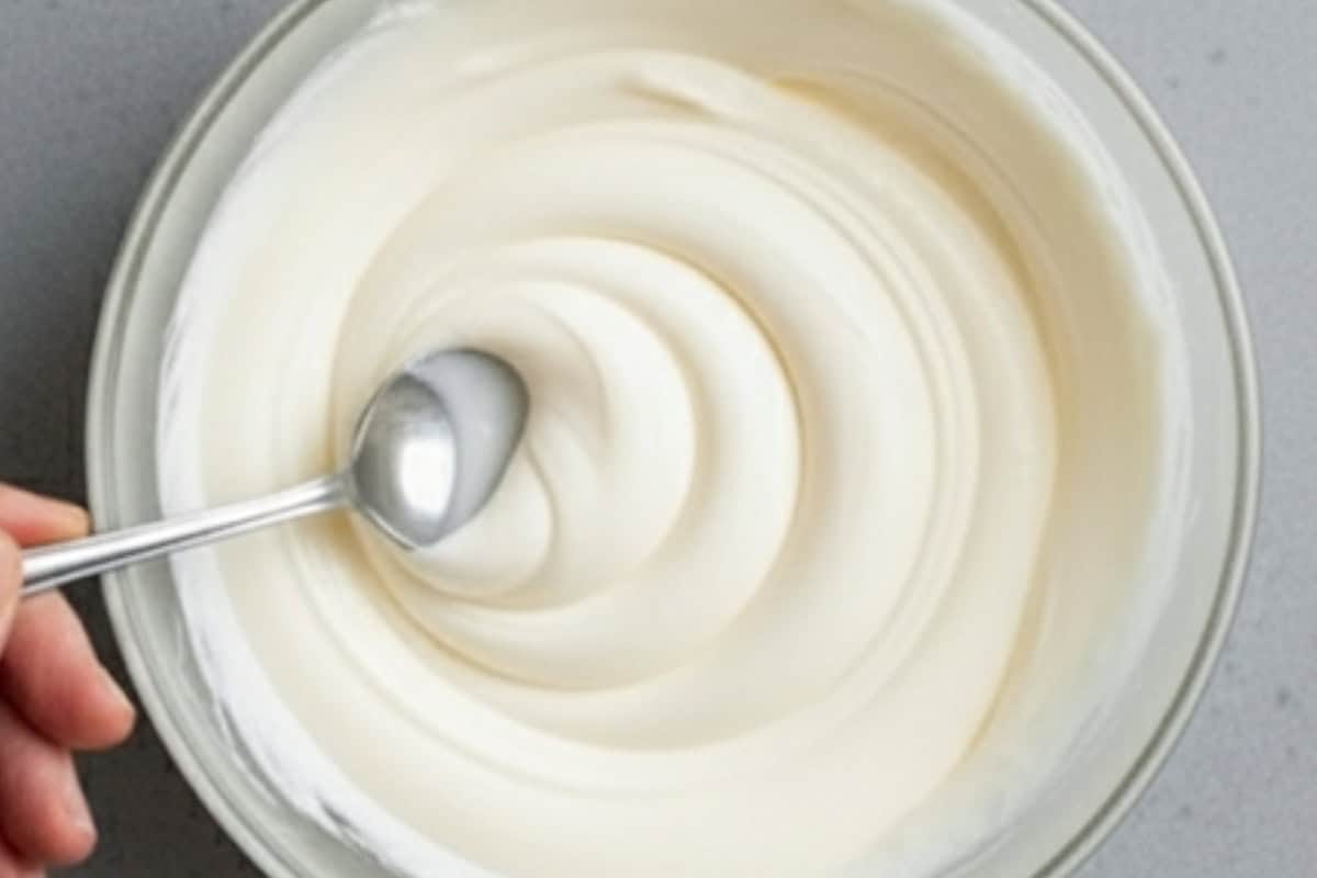 In a small bowl, mix the royal icing powder with water until thick and smooth.