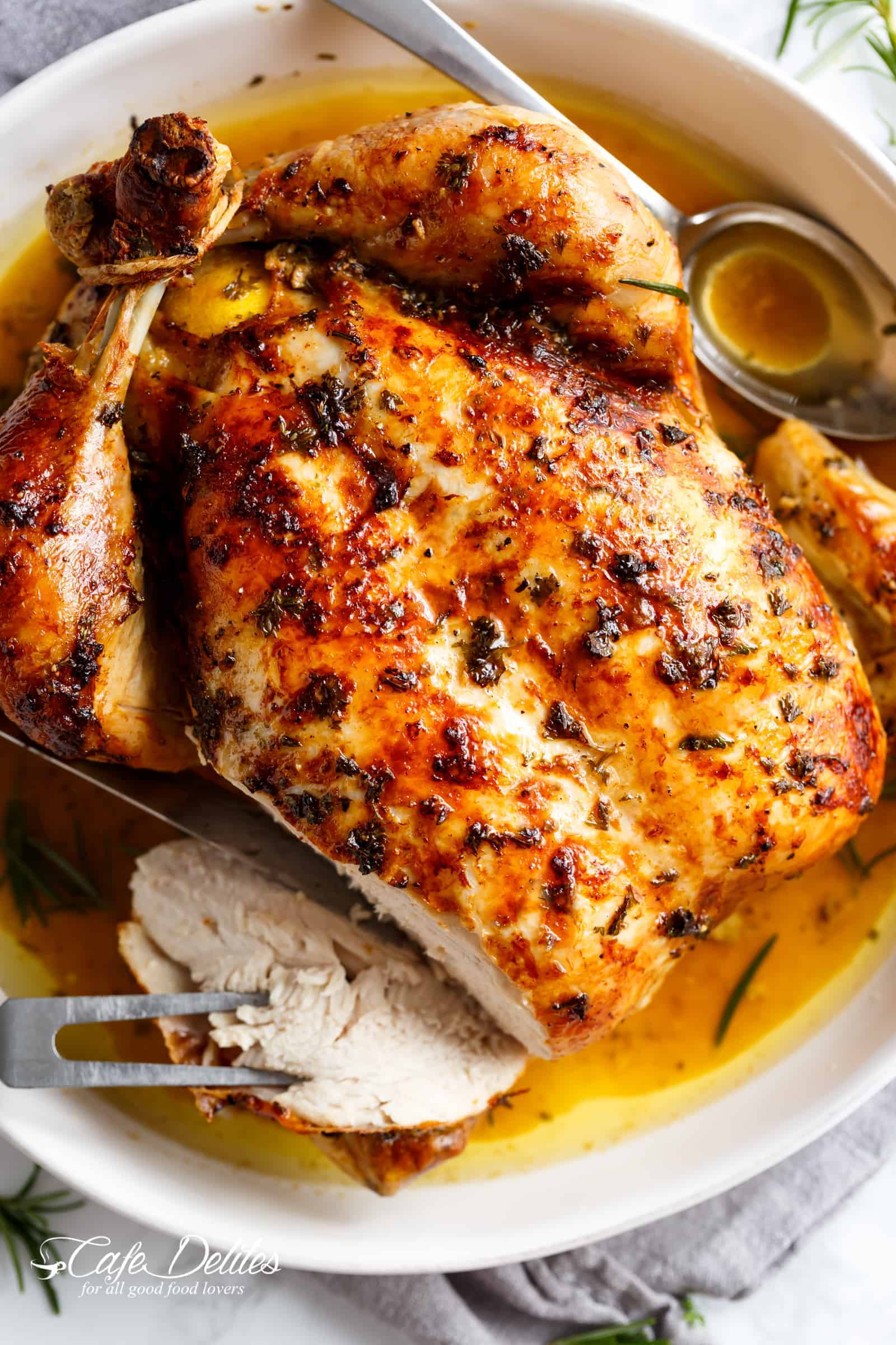 Juicy Roasted Chicken Recipe