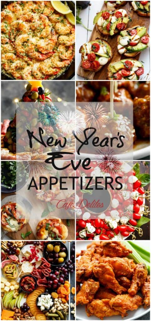 The BEST New Years Appetizers! | cafedelites.com