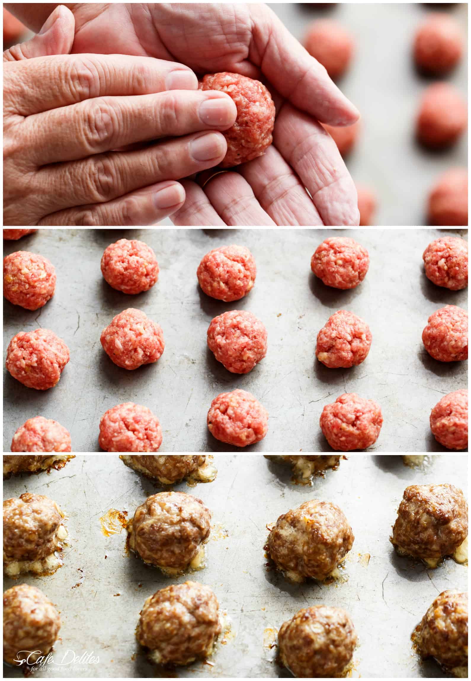 How To Make Teriyaki Beef Meatballs | cafedelites.com