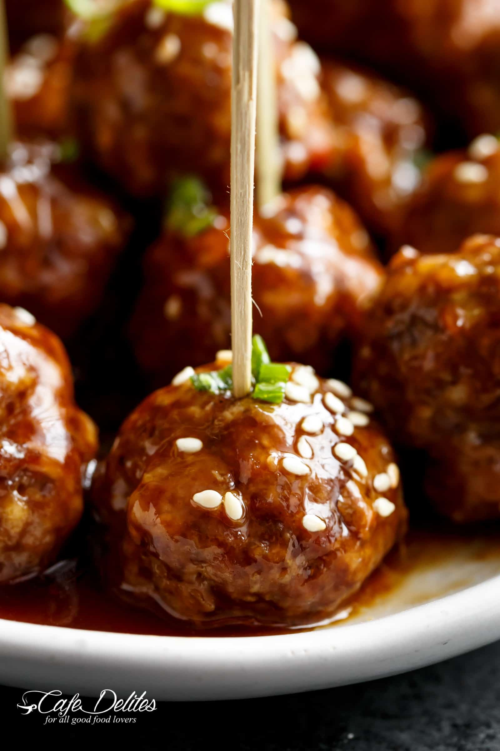 The Best Teriyaki Beef Meatballs Recipe Cafe Delites