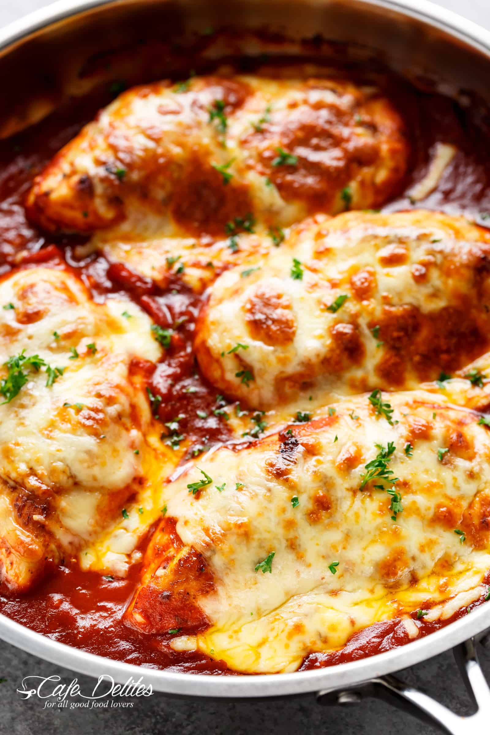 Easy Mozzarella Chicken Low Carb Chicken Parma