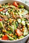 Avocado Chickpea Tuna Salad | cafedelites.com