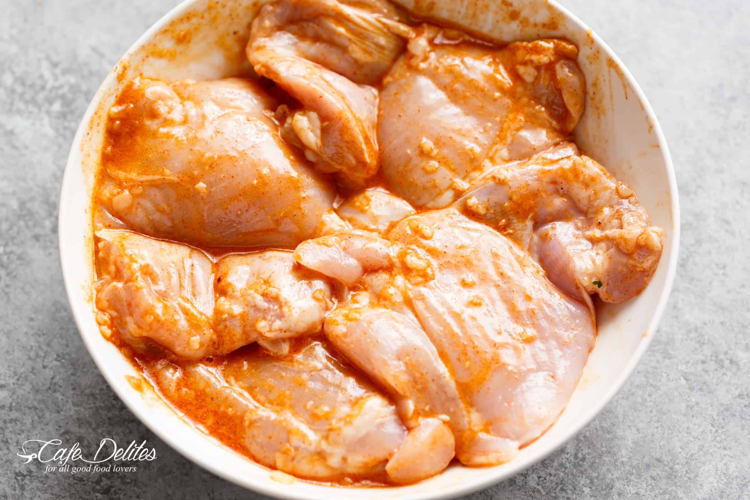 The BEST chicken fajita marinade | cafedelites.com
