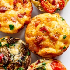 Image of beautifully composed eggs muffins