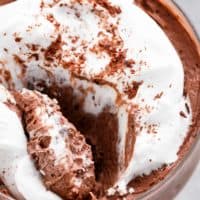 3-Ingredient Double Chocolate Mousse (Low Carb and Dairy Free)