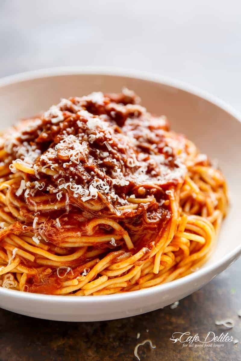 Slow Cooker Beef Ragu Cafe Delites