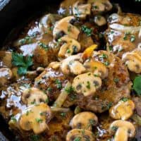 Salisbury steak in mushroom gravy is a quick dinner option that's ready in 30 minutes.